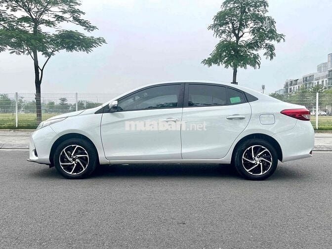 Toyota Vios E 2022 Số sàn Trắng 8.1 vạn km