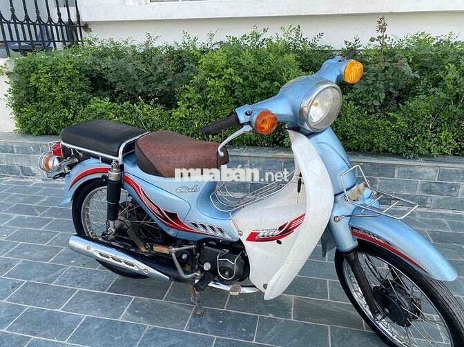 Cần bán Hyosung Cub 50cc Xanh Trắng siêu mới