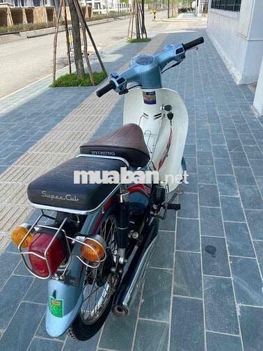Cần bán Hyosung Cub 50cc Xanh Trắng siêu mới