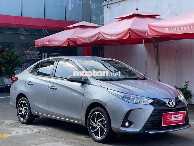 Toyota Vios E 2022 Số sàn Bạc 80.000 KM