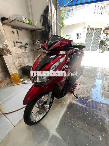 Honda Click Thái 125 2014 Đỏ Bạc Đen