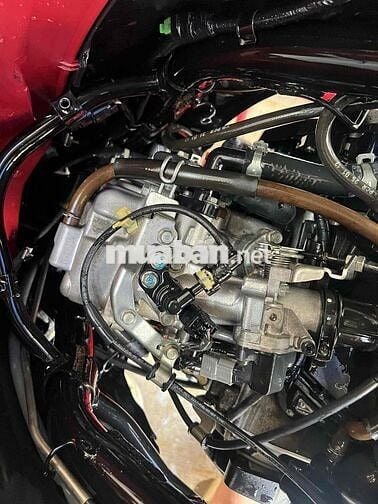 Honda Click Thái 125 2014 Đỏ Bạc Đen