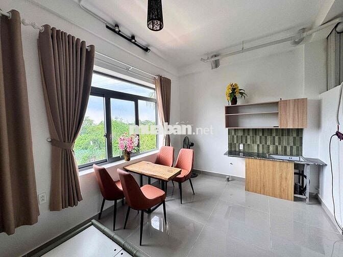 CHO THUÊ SDUDIO CỬA SỔ THOÁNG  NGAY ĐẶNG VĂN BI,GA METRO ĐƯỢC NUÔI PET