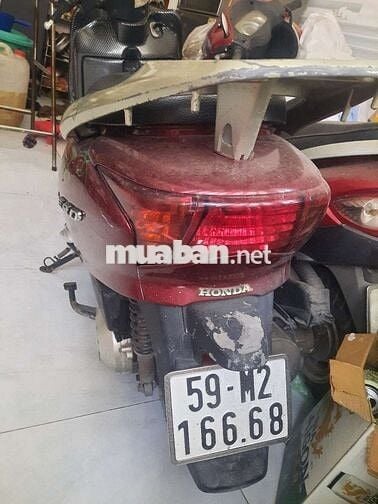 Honda Lead 2012 bstp Đỏ mận