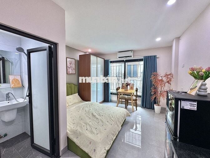 CĂN HỘ STUDIO NGÕ 6 QUẦN NGỰA, NGỌC HÀ, FULL NỘI THẤT