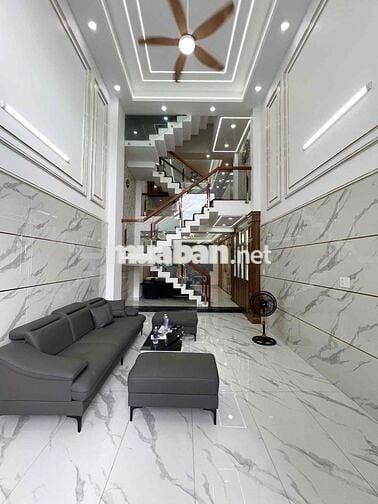 Nhà Bình Tân ( 4 x 14m ) Nhà Đẹp Ngay Trung Tâm Phường