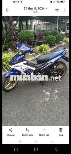 Yamaha Exciter 150 Xanh trắng Thể thao