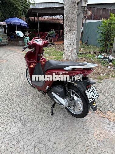 Honda Vision 2021 màu Đỏ
