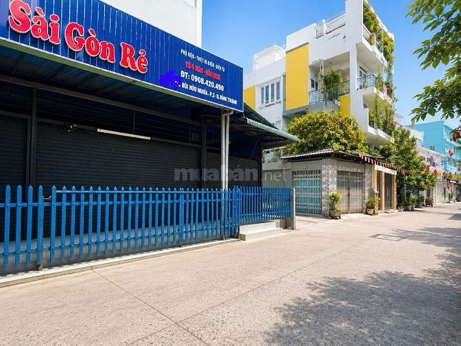 Lô góc sát Quận 1 MT Hẻm 7m kinh doanh 98m2(6.8x15) ngay Chợ Bà Chiểu
