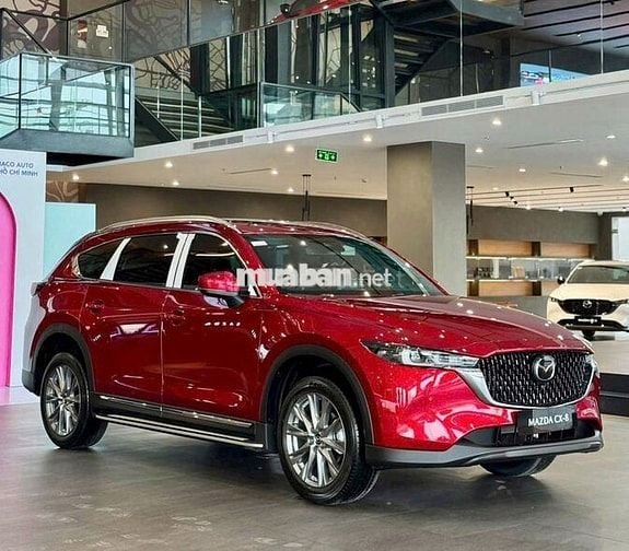 Mazda CX-8 Premium 2025 Đỏ Xăng 2.5L