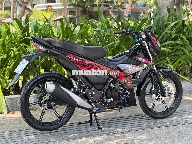 Suzuki Satria 150 Fi 2020 Đỏ đen 8.000km Indonesia