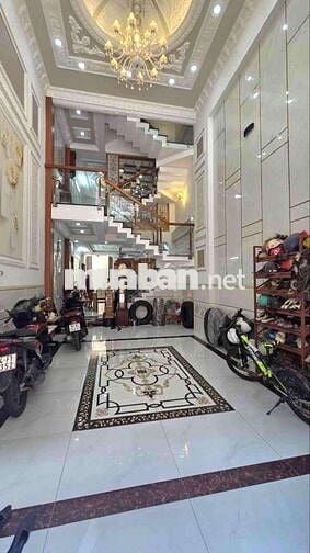 XE HƠI NGỦ TRONG NHÀ 5 TẦNG, 60M², 5PN FULL NỘI THẤT  5PN SANG TRỌNG