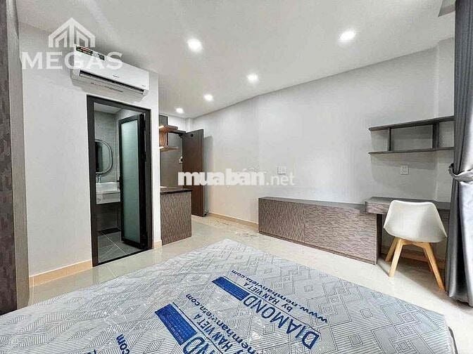 Cho thuê siêu phẩm studio ban công mới khai trương full nội thất