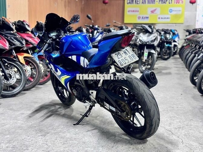 XE MÁYTHANH TÙNG_GSX 150 XANH NGUYÊN BẢN 