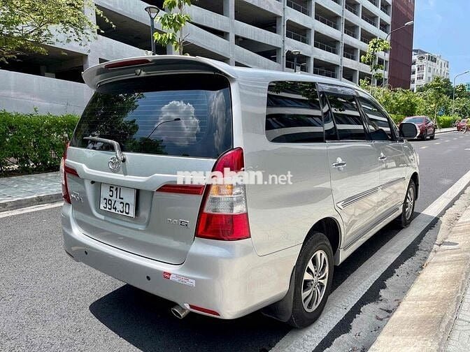 Toyota Innova 2.0G 2016 Bạc 103.000 km