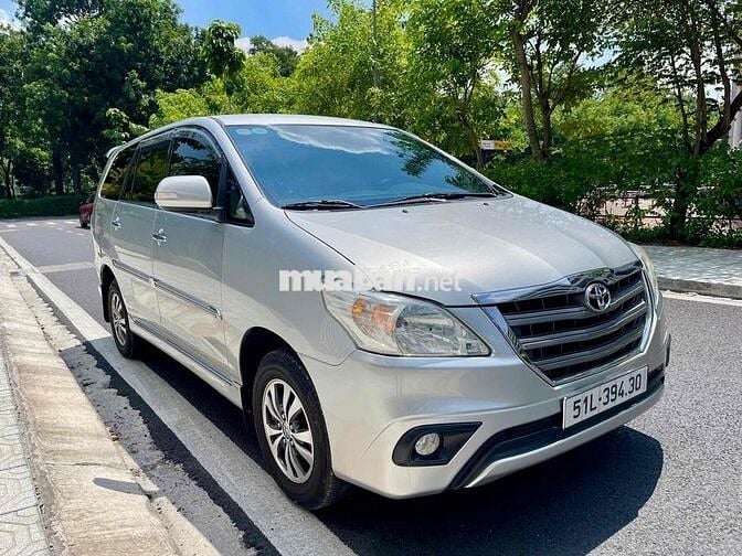 Toyota Innova 2.0G 2016 Bạc 103.000 km