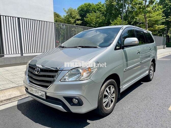 Toyota Innova 2.0G 2016 Bạc 103.000 km