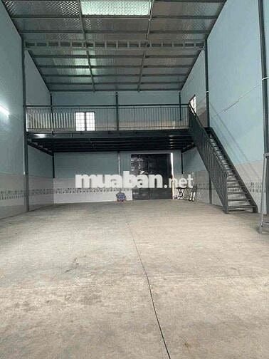 CHO THUÊ KHO 8x30 16TR - MẶT TIỀN NGUYỄN THỊ THỬ - GÁC LỬNG TRẦN CAO