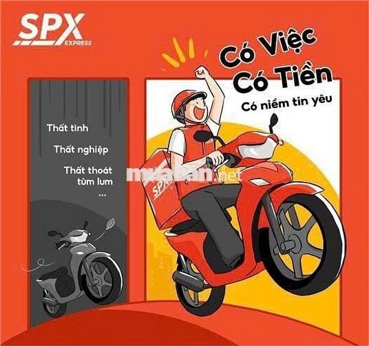 [PHÚ GIÁO]SPX CẦN 5 NV GIAO HÀNG SHOPEE CHÍNH THỨC