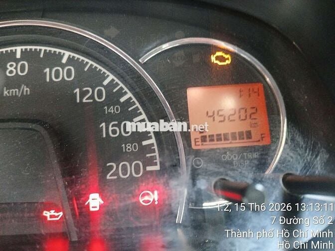 Toyota Wigo 2019 Số sàn Xám 44 km