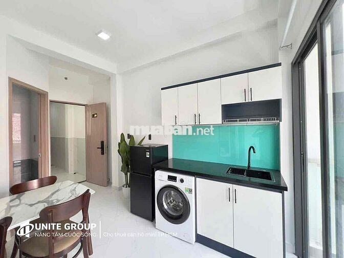 Căn hộ ngay Nguyễn Thượng Hiền 47m2, ban công, tách bếp full nội thất