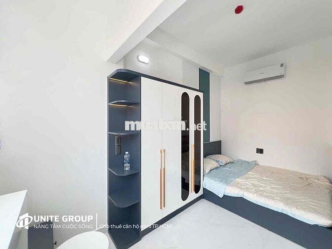 Căn hộ ngay Nguyễn Thượng Hiền 47m2, ban công, tách bếp full nội thất