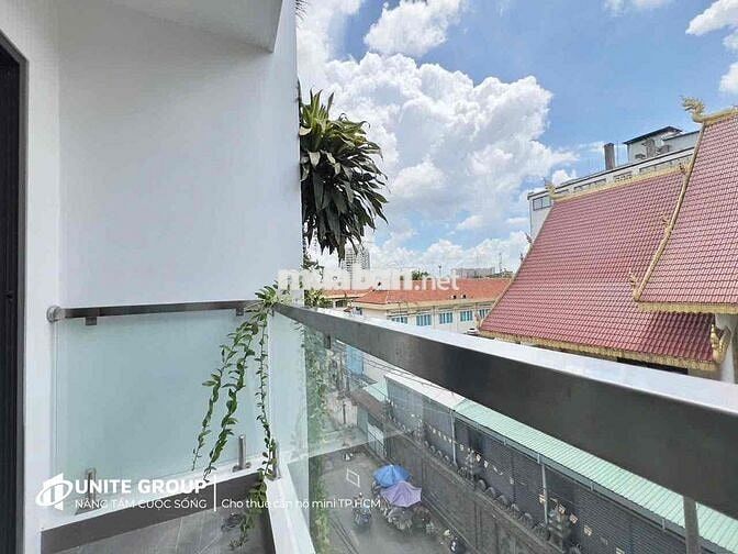 Căn hộ ngay Nguyễn Thượng Hiền 47m2, ban công, tách bếp full nội thất