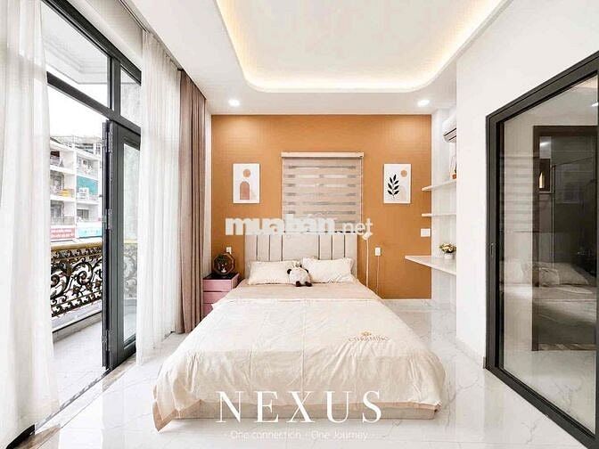 Căn hộ ngay Phạm Văn Đồng 49m2, ban công lớn, tách bếp, máy giặt riêng