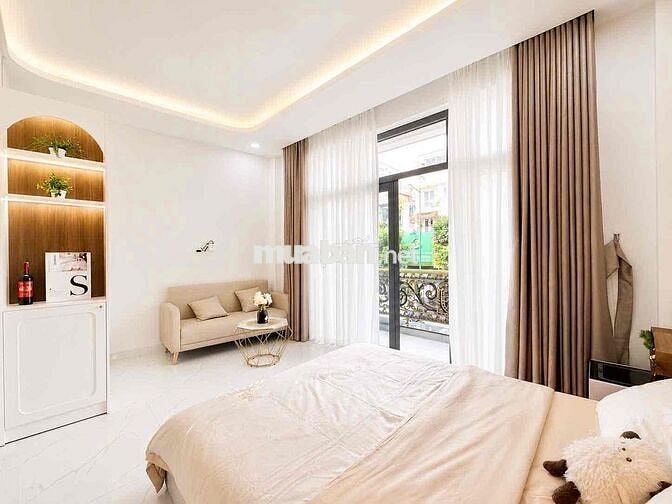 Căn hộ ngay Phạm Văn Đồng 49m2, ban công lớn, tách bếp, máy giặt riêng