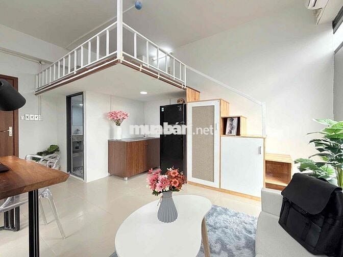 CHO THUÊ PHÒNG CÓ GÁC CỬA SỔ TRỜI 30m2 GẦN ĐH VĂN HIẾN