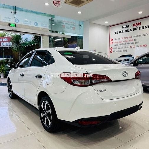 Toyota Vios 1.5E MT 2023 Trắng 27.556 Km mẫu mới