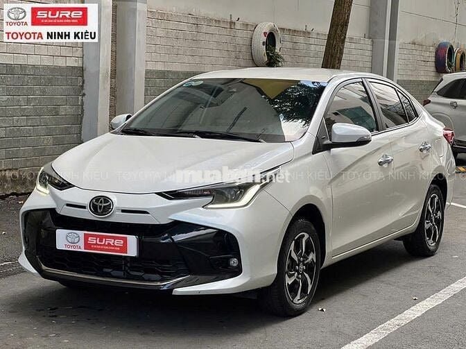 Toyota Vios 1.5G 2024 Trắng 27.000 km