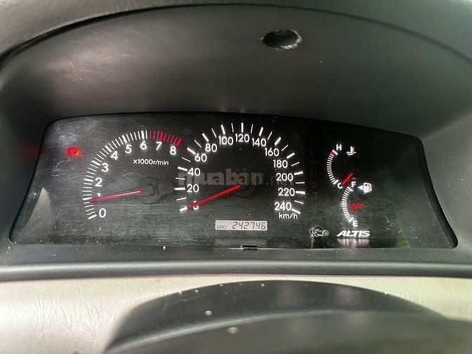 Cần bán Toyota Corolla Altis Đen 2003