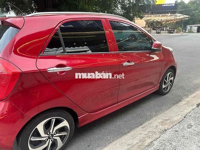 Kia Morning AT Luxury 2022 đỏ 37.000km
