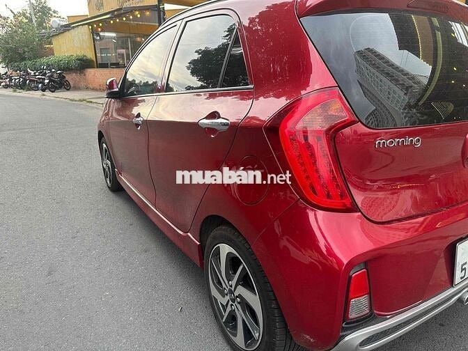 Kia Morning AT Luxury 2022 đỏ 37.000km