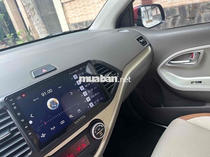 Kia Morning AT Luxury 2022 đỏ 37.000km