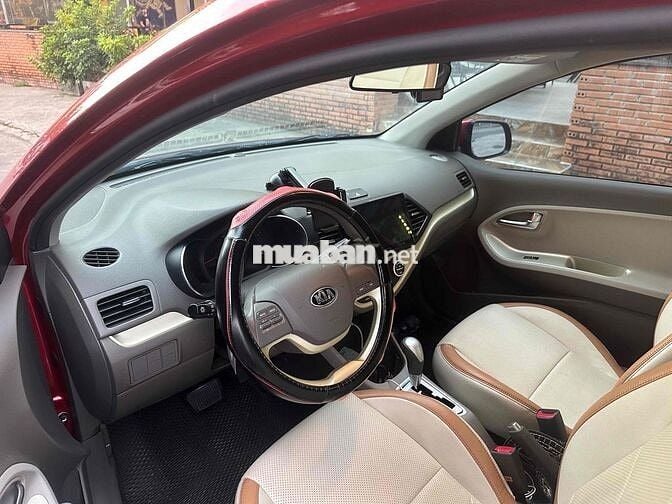 Kia Morning AT Luxury 2022 đỏ 37.000km
