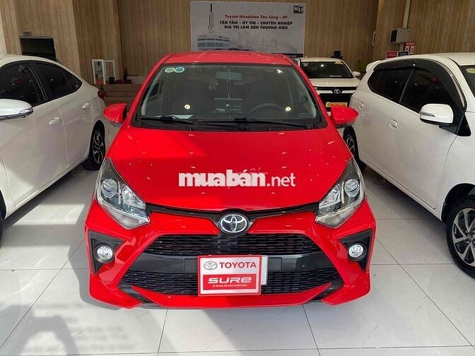 Toyota Wigo 1.2G AT 2021 Tự động Đỏ 34.000km