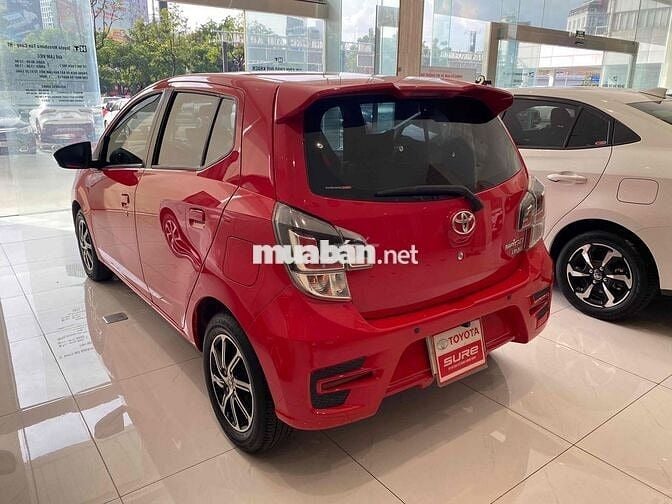 Toyota Wigo 1.2G AT 2021 Tự động Đỏ 34.000km