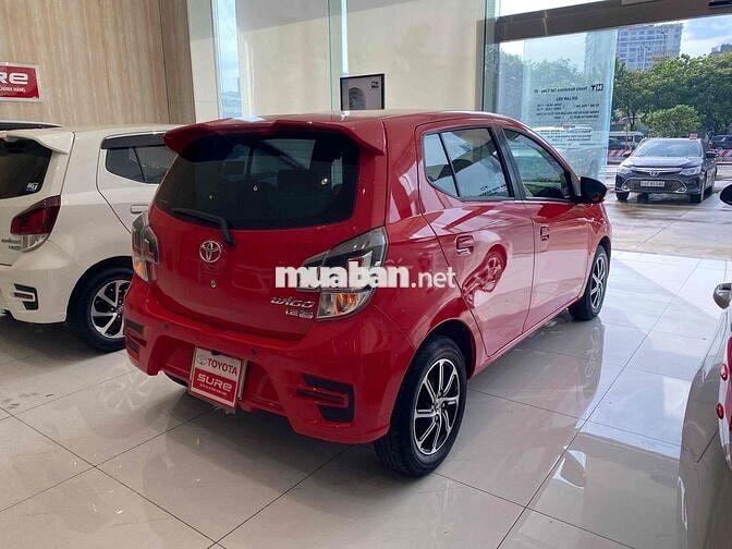 Toyota Wigo 1.2G AT 2021 Tự động Đỏ 34.000km