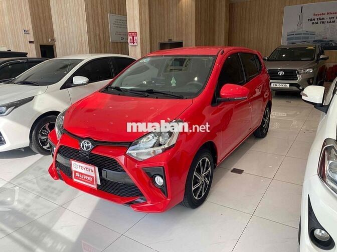 Toyota Wigo 1.2G AT 2021 Tự động Đỏ 34.000km