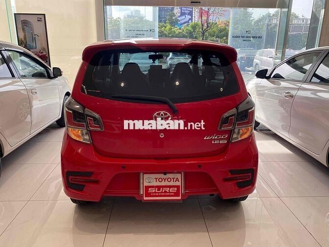 Toyota Wigo 1.2G AT 2021 Tự động Đỏ 34.000km