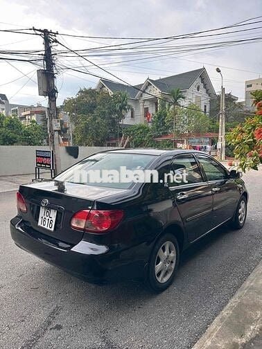 Toyota Corolla Altis 2005 Đen Sàn