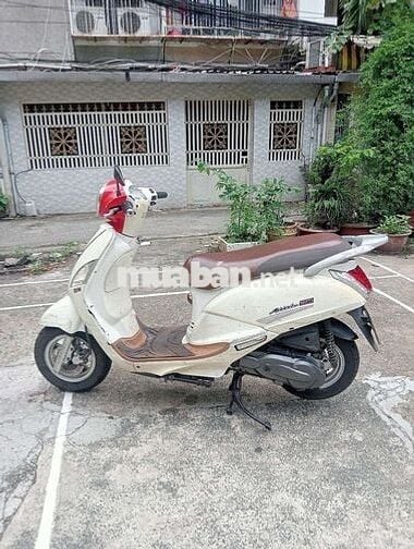 SYM Elizabeth FI Trắng, Đỏ, Nâu