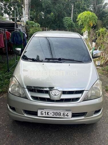 Toyota Innova G 2008 Bạc 7 chỗ