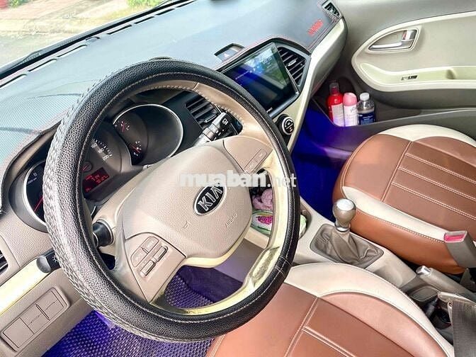 KIA Morning SI 2016 Số sàn 74 ngàn km Trắng