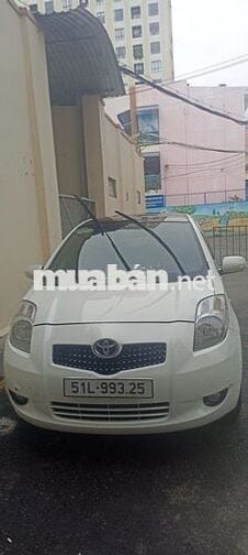 Toyota Yaris 2007 Trắng 5 chỗ Full nội thất