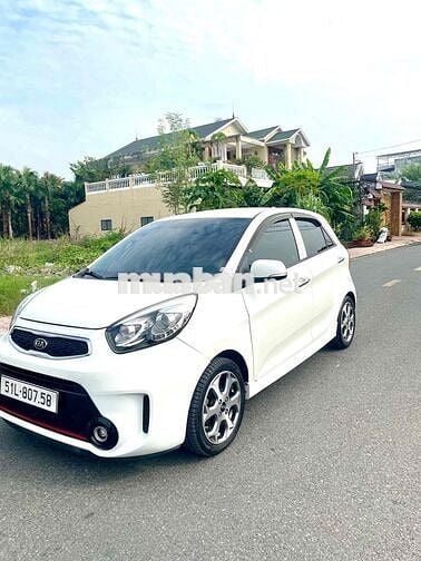 KIA Morning SI 2016 Số sàn 74 ngàn km Trắng