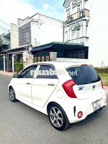 KIA Morning SI 2016 Số sàn 74 ngàn km Trắng