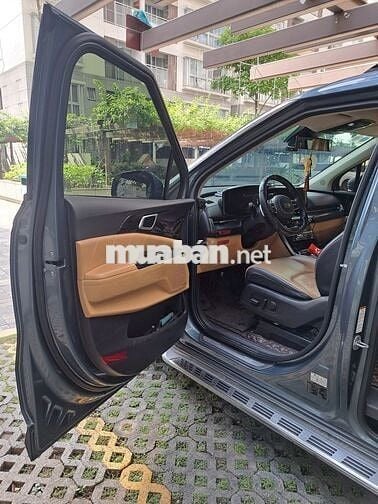 Kia Carnival Signature 2.2D 2021 Xanh ngọc